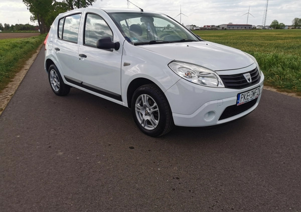 Dacia Sandero cena 10700 przebieg: 174582, rok produkcji 2009 z Brześć Kujawski małe 106